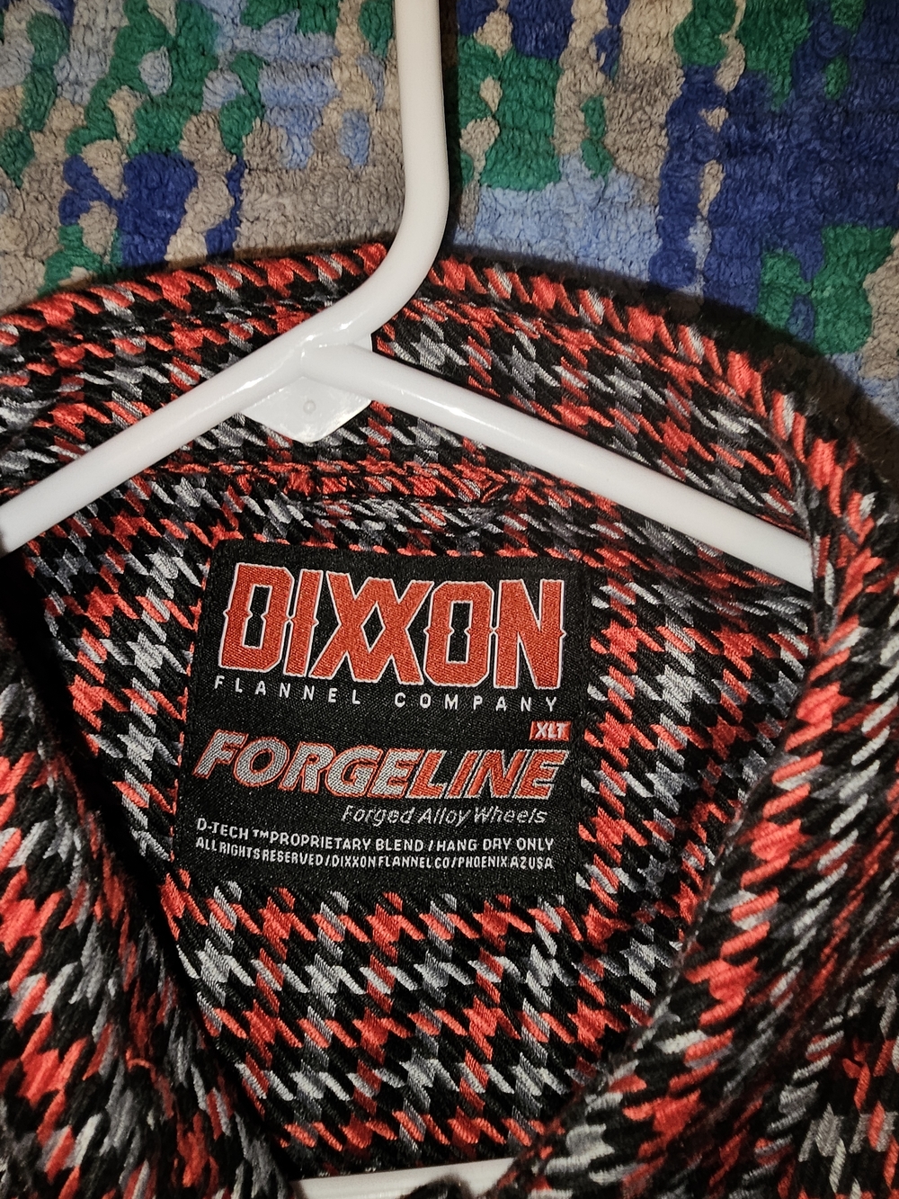 Dixxon Flannel Company Forgeline Red & Black Houndstooth Shirt